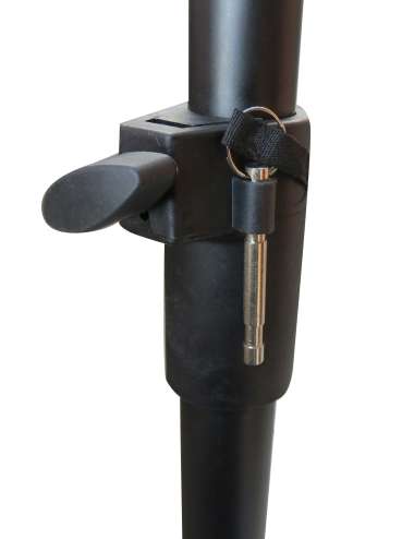 SUPPORTO PER SUBWOOFER IN METALLO ALTEZZA 1,34 MT