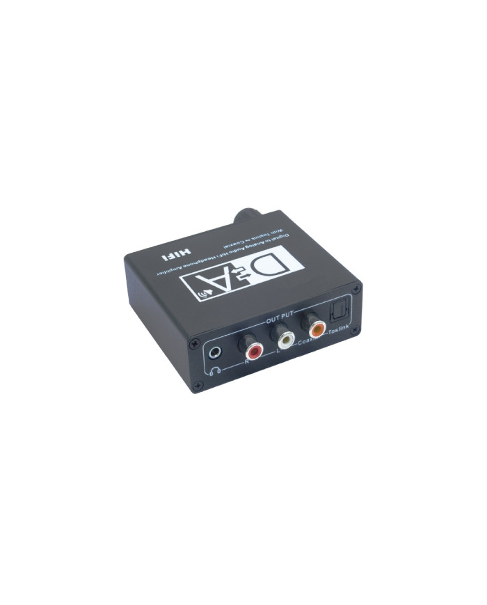 CONVERTITORE AUDIO DIGITALE/ANALOGICO C/AMPLIFICAT