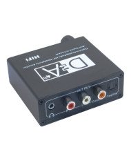 CONVERTITORE AUDIO DIGITALE/ANALOGICO C/AMPLIFICAT
