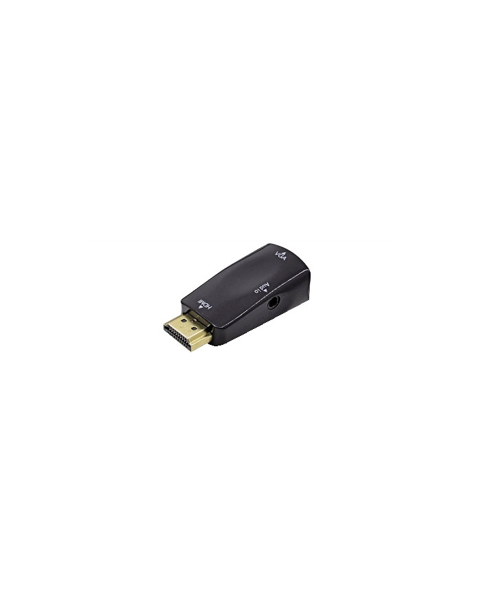 CONVERTITORE DA HDMI A VGA CON AUDIO MINI