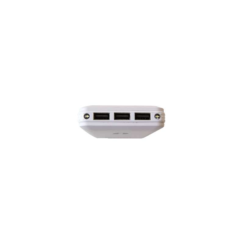 BATTERIA DA VIAGGIO POWER BANK 10000 MAH BIANCA
