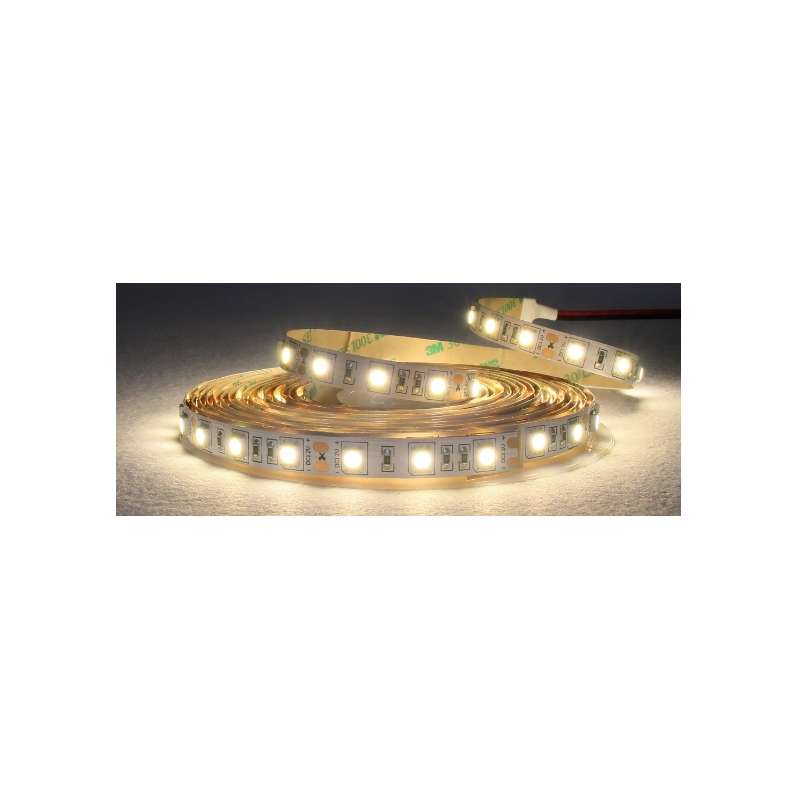 STRISCIA LED 12V 14,4W/M IP20 LUCE NATURALE 4000K