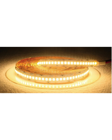 STRISCIA LED 24V 24W/M IP20 LUCE CALDA 3000K