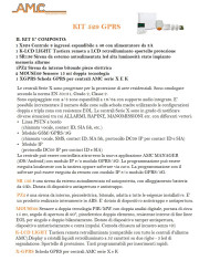 KIT ALLARME COMPOSTO DA X824+SR136+XGPRS+PZ2