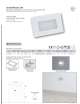 FARETTO SEGNAPASSO BIANCO/INOX 3W LUCE NATURALE