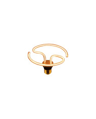 LAMPADA A LED VINTAGE VORTICE E27 12W LUCE CALDA