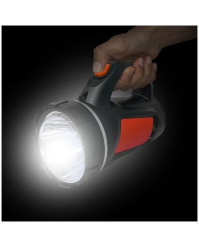 FARO LED PORTATILE 3W CON BATTERIA RICARICABILE