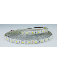 STRISCIA LED 24V 14,4W/M IP65 60 LED LUCE FREDDA