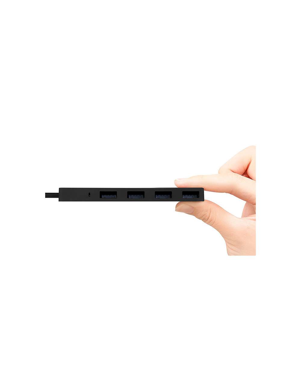 HUB USB 4 PORTE 2.0 NERO TETRA