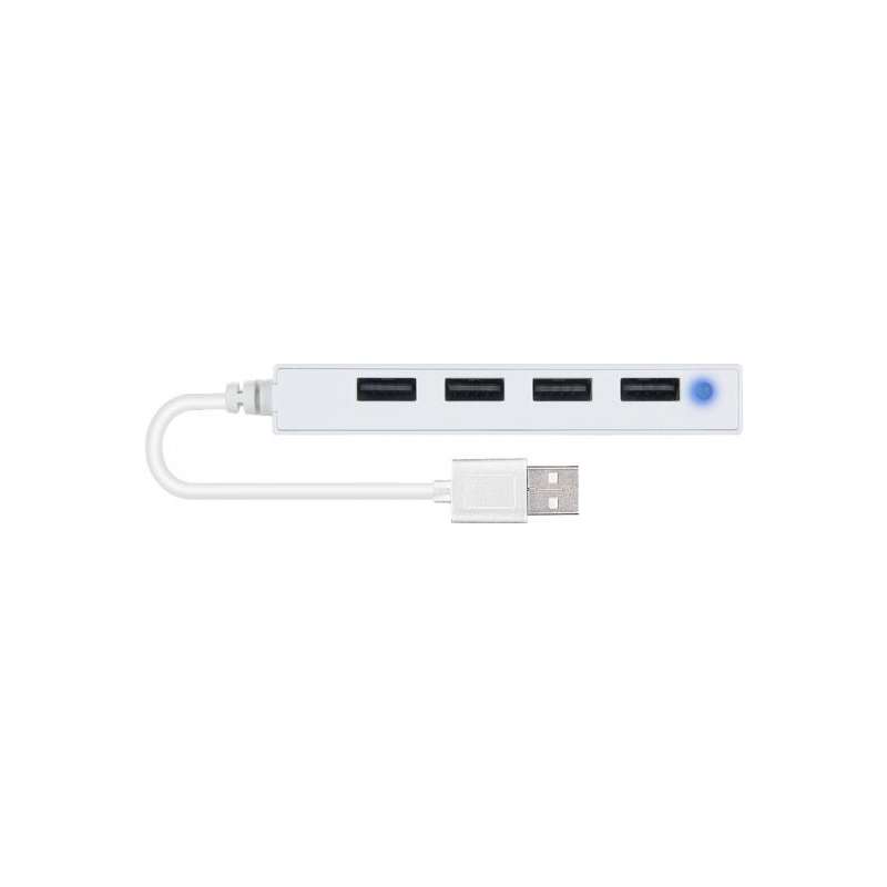 HUB USB 2.0 4 PORTE PASSIVE SOTTILE SPEEDLINK