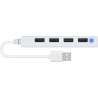 HUB USB 2.0 4 PORTE PASSIVE SOTTILE SPEEDLINK