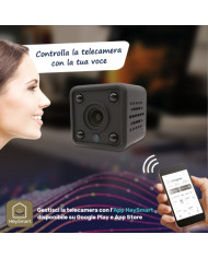 TELECAMERA IP WI-FI C/BATTERIA RICARICABILE 4 IR