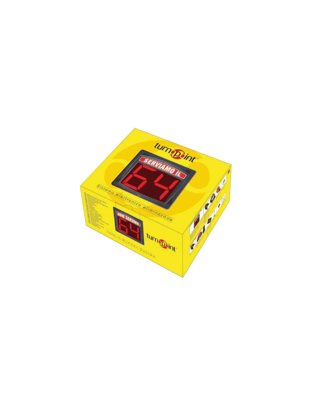 SISTEMA ELIMINA CODE  KIT COMPLETO DISPLAY TLC