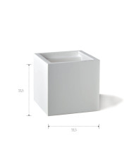 APPLIQUE IN GESSO B CM.11,5 / H CM.11,5 / P CM.11