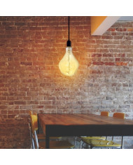 LAMPADA A LED VINTAGE PERA 125 DECO LINE E27 6W