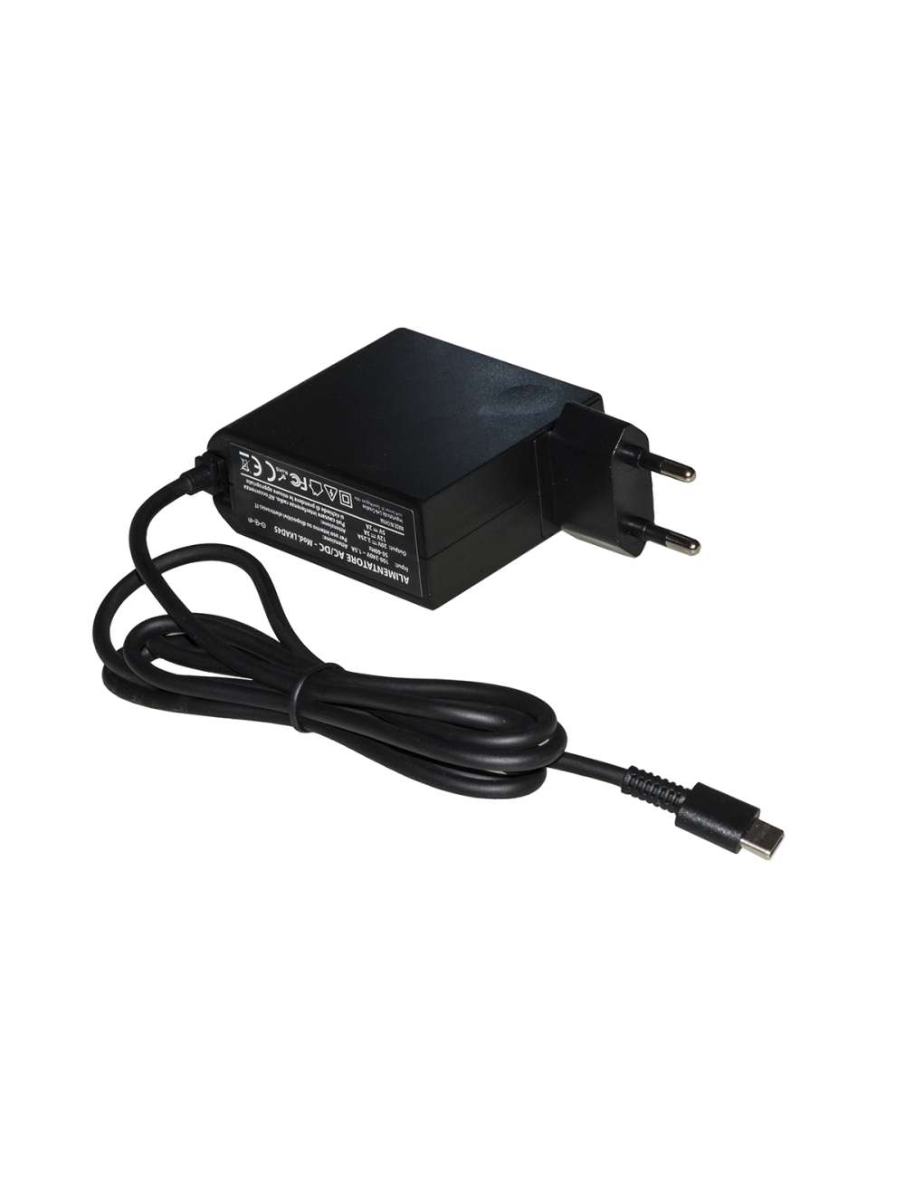 ALIMENTATORE USB TIPO C 45W PER SMARTPHONE,TABLET,