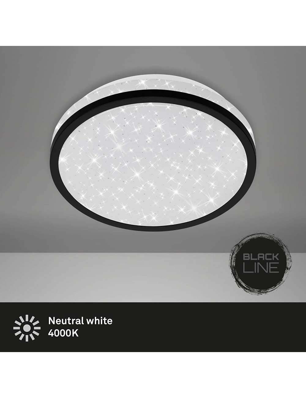 PLAFONIERA A LED ROTONDA 10W IP20 LUCE NATURALE