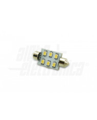 LAMPADA A LED 12V 1,65W 43MM SV8,5 10-30VDC
