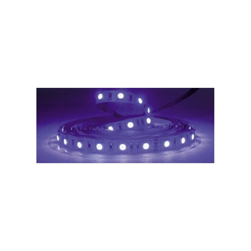 STRISCIA LED 24V 14,4W/M IP20 5050 60LED/M RGB
