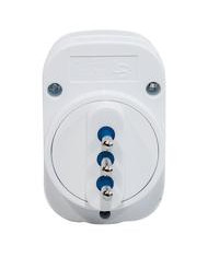 ADATTATORE SPINA 10A 2 PRESE 10/16A BIVALENTE+