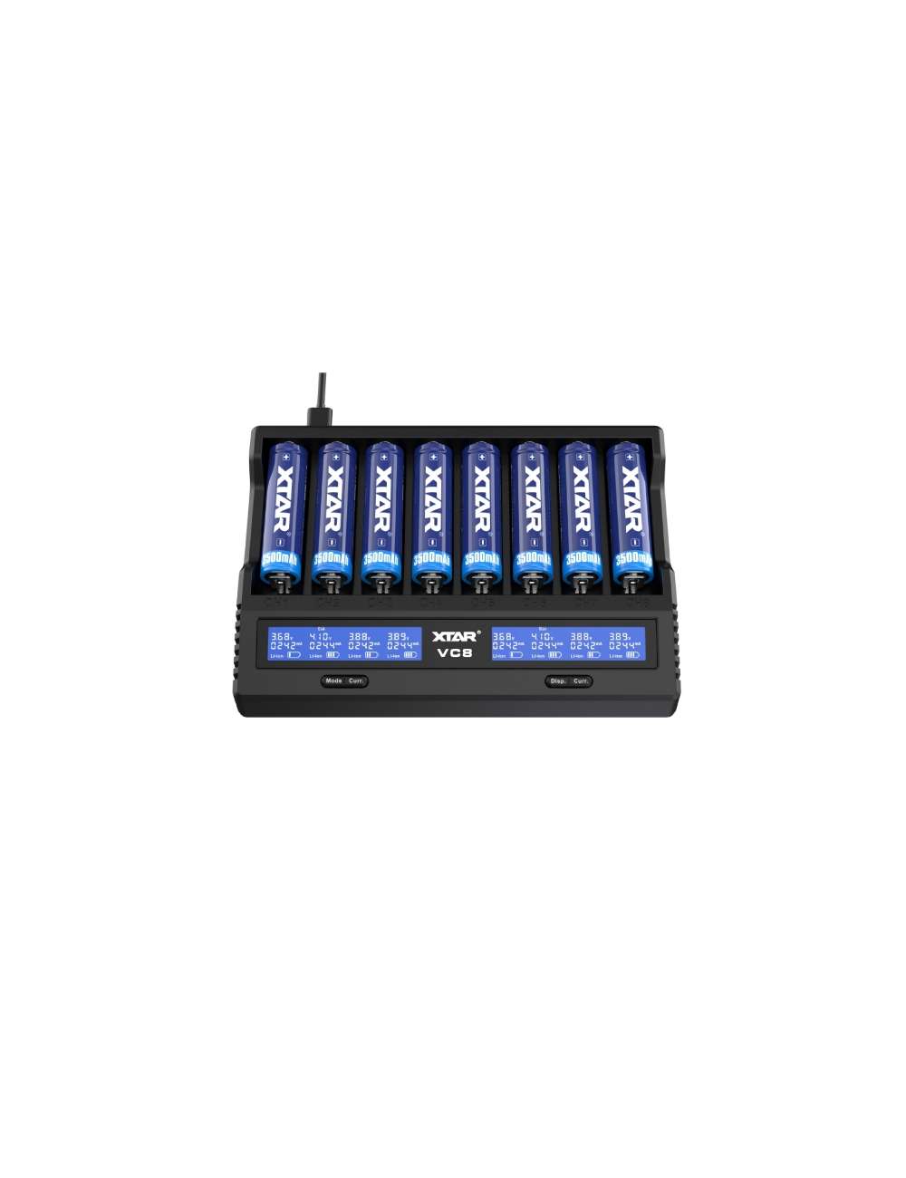 CARICA BATTERIA XTAR VC8 LI-ION / NICD / NIMH
