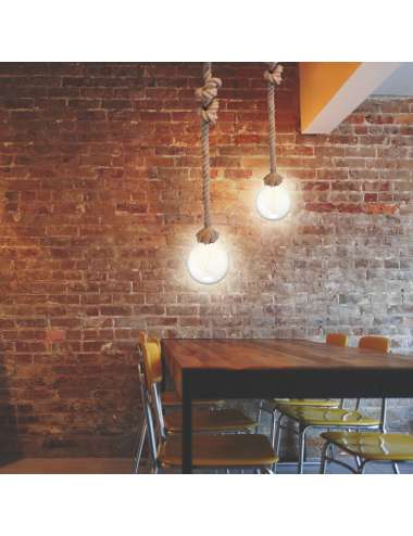 SOSPENSIONE PAPEETE IN CORDA MAX 40W