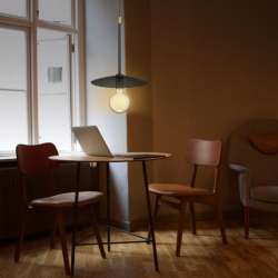 LAMPADA A SOSPENSIONE PANAREA OTTONE/METALLO