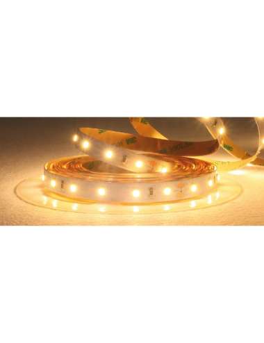 STRISCIA LED 24V 8W/M IP20 LUCE CALDA 3000K