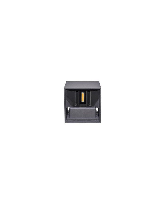APPLIQUE A LED QUADRATO 20W IP65 220V GRIGIO