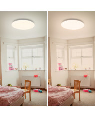 PLAFONIERA A LED ROTONDA CIELO STELLATO 39CM 18W