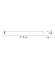 ALIMENTATORE PER STRISCE LED 72W 24VDC