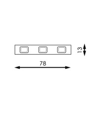 KIT 20 MODULI 3 LED SMD 12V 0,75W 6000K