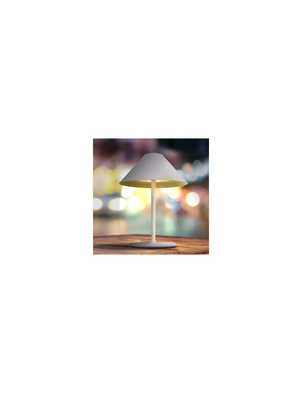 LAMPADA DA TAVOLO MINI IN ALLUMINIO A BATTERIA 3W