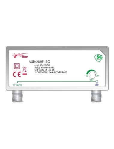 AMPLIFICATORE DA PALO 1 INGRESSO REGOLABILE