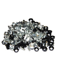 KIT 50 VITI, DADI E RONDELLE PER ARMADI RACK 19