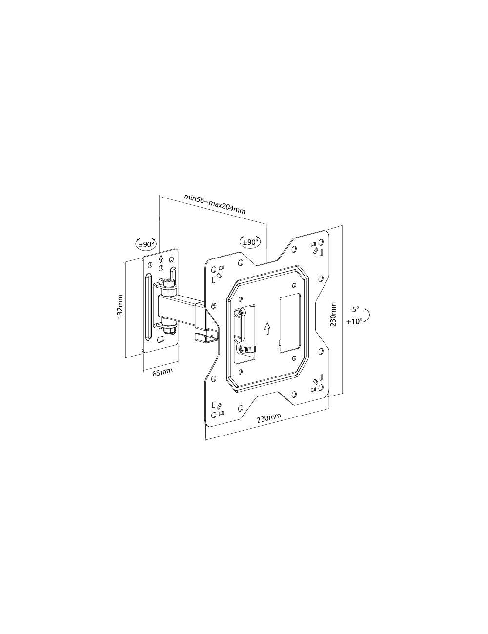 SUPPORTO PER TV LED 23-42 - KG30
