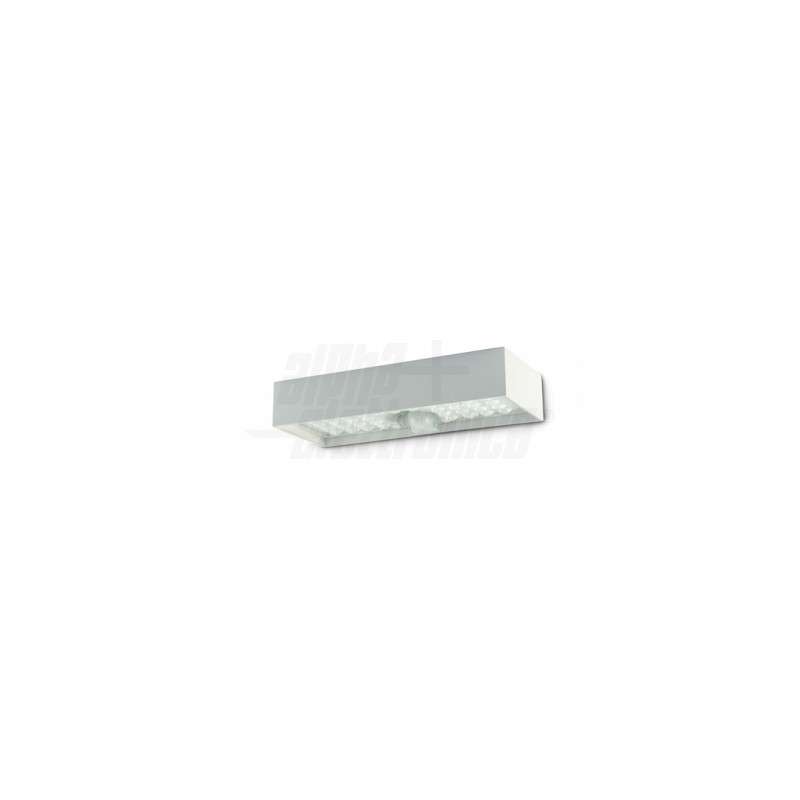 APPLIQUE LED DA PARETE C/PANNELLO SOLARE 6W 4000K