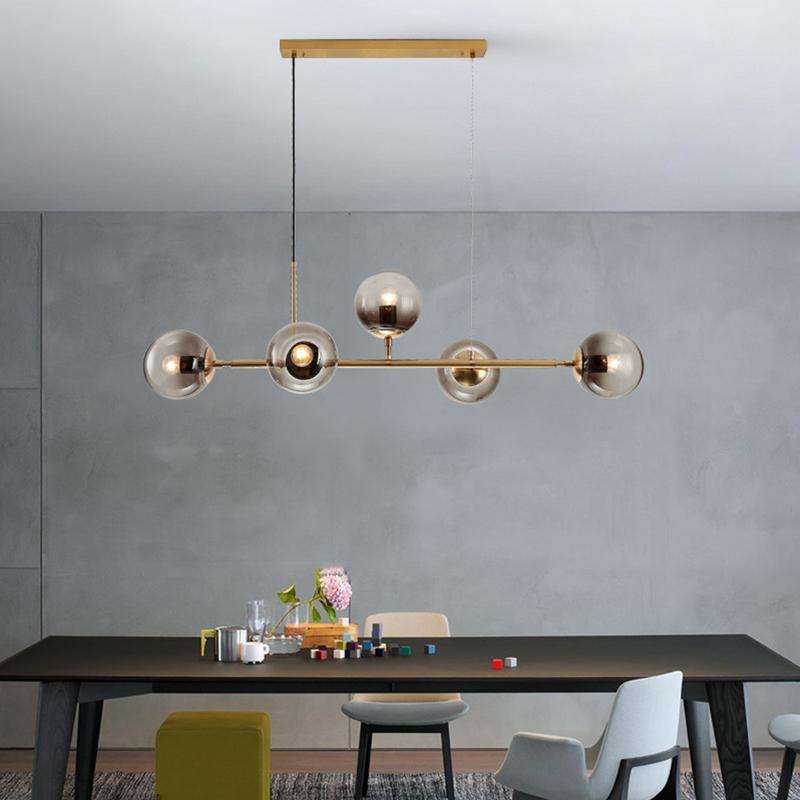 LAMPADARIO DA SOFFITTO PALUNI IN METALLO