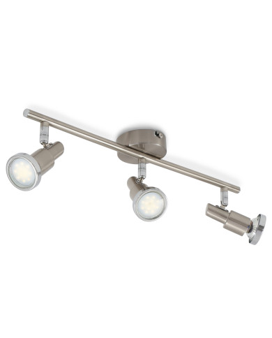 FARETTO SPOT ORIENTABILE 3GU10 3W 250LM