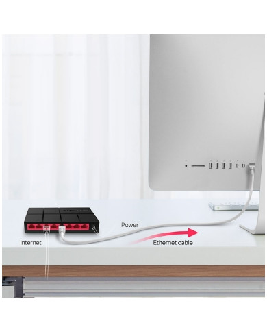 SWITCH DI RETE 8 PORTE 10/100/1000 MBPS MERCUSYS