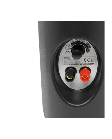 DIFFUSORE DA PARETE 100V/60W-IP55 NERO SINGOLO