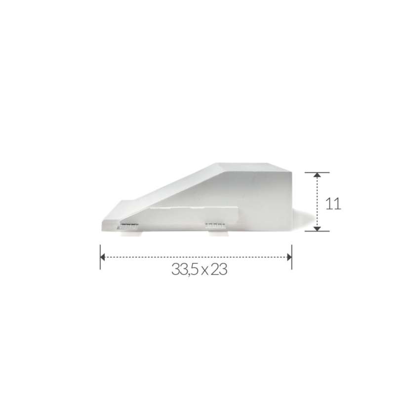 APPLIQUE IN GESSO DA INCASSO IP20
