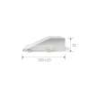 APPLIQUE IN GESSO DA INCASSO IP20