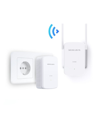 KIT 2 POWERLINE WI-FI AV1000 GIGABIT PLC