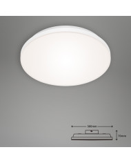 PLAFONIERA LED TONDA SENZA CORNICE D.30CM 12W
