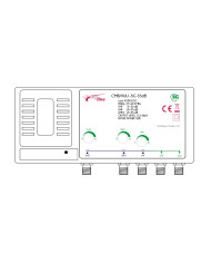 CENTRALINO ANTENNA TV VHF/UHF/UHF 3IN SEPARATI
