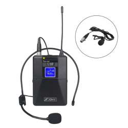 RADIOMICROFONO LAVALIER UHF 614MHZ