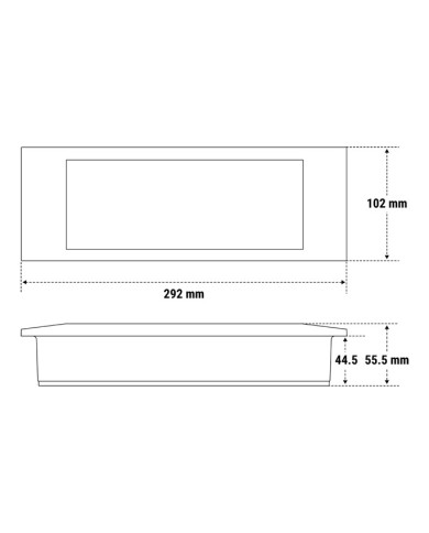 LAMPADA LED EMERGENZA 11W DA INCASSO SE1 LI-FE