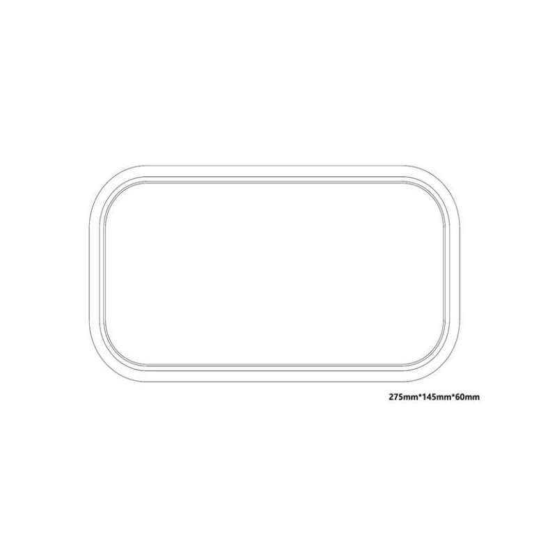 PLAFONIERA A LED IP65 30W 4000K 220V LUCE NATURALE