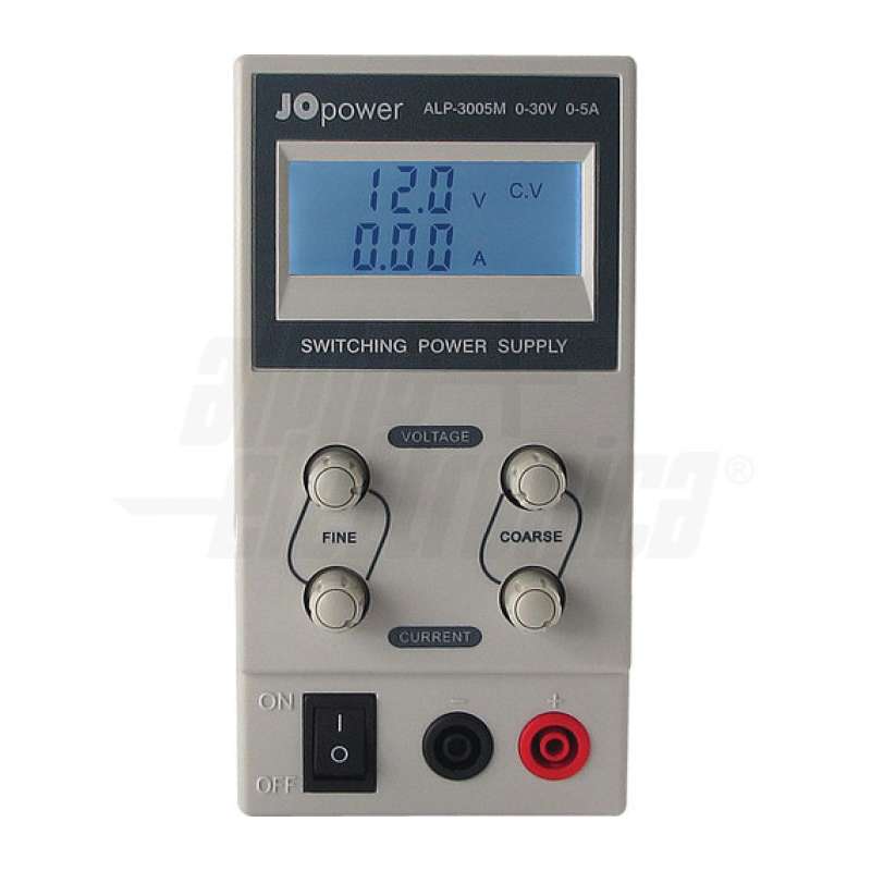 ALIMENTATORE DA BANCO TENSIONE USCITA 0-30V 0-5A